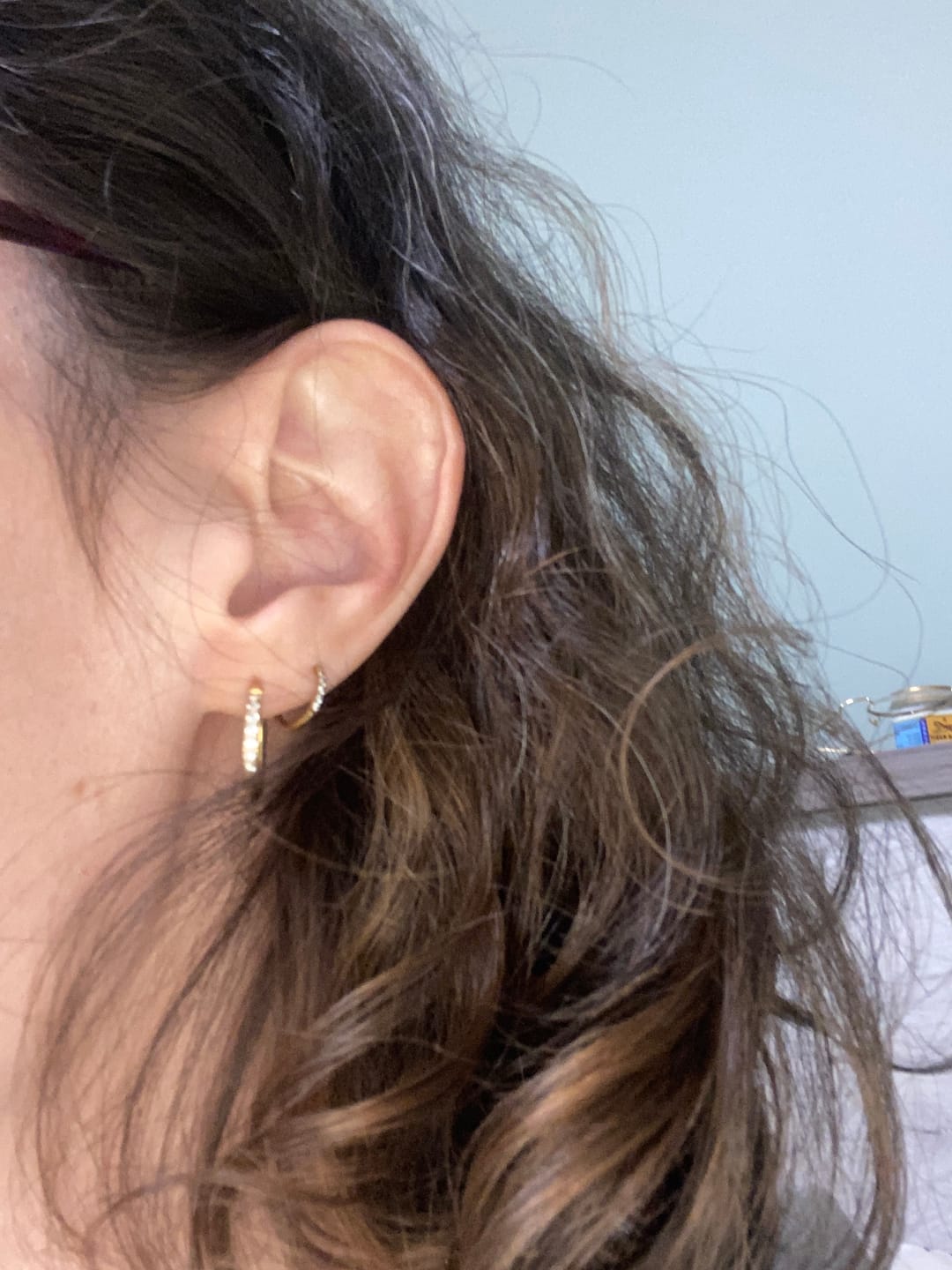 Customer photo review of Les boucles Mélissa