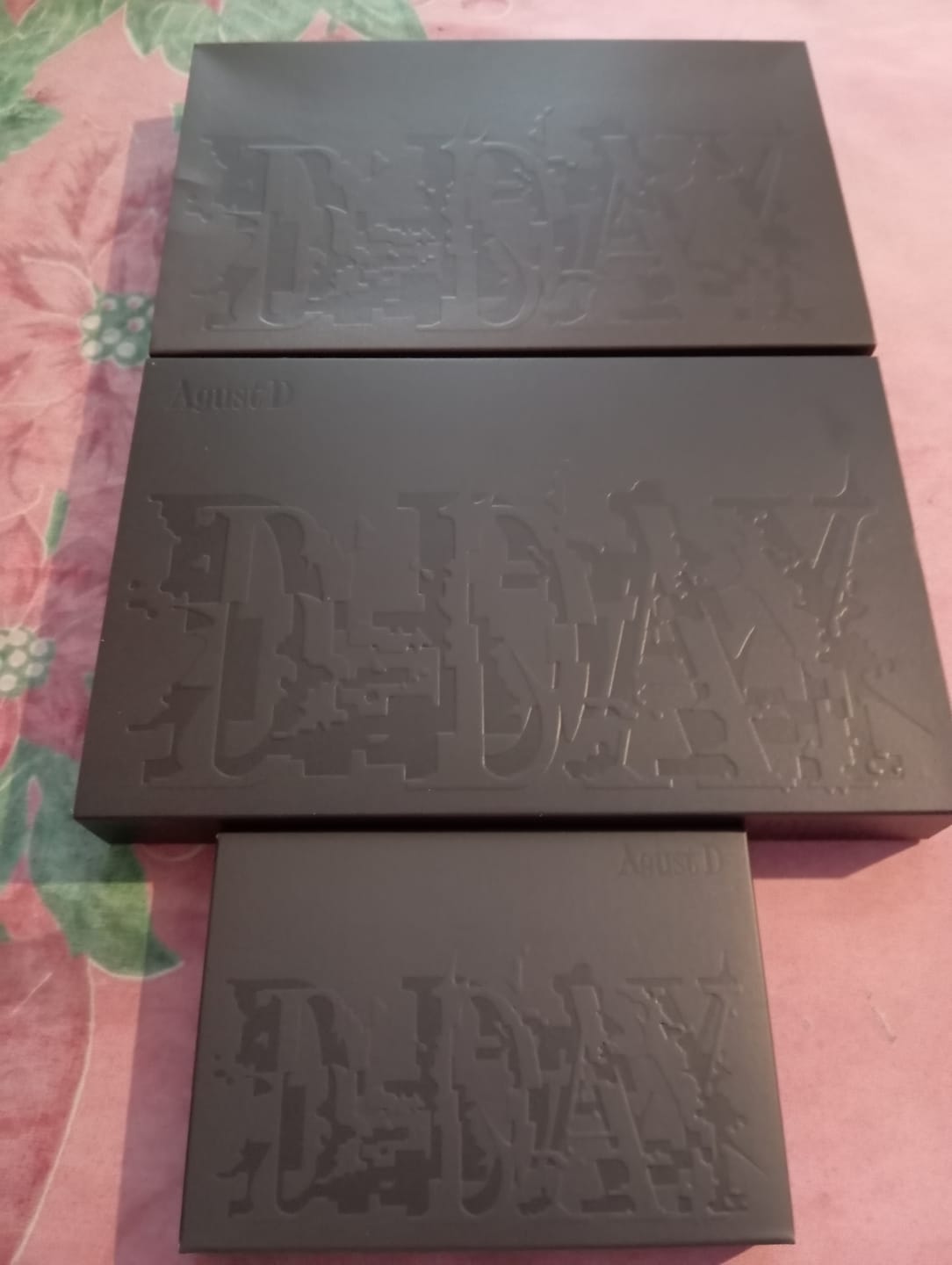Customer photo review of BTS SUGA - D-DAY 1ST SOLO ALBUM