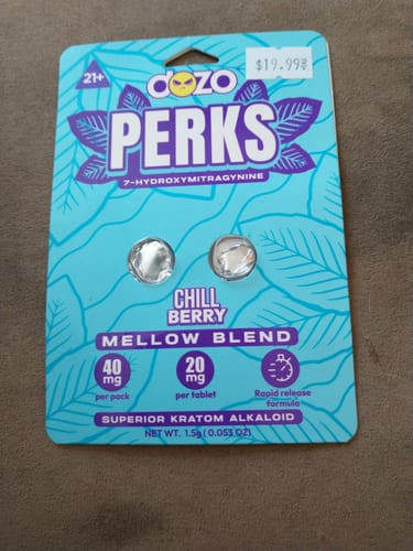 Customer photo review of Dozo PERKS 7-HYDROXYMITRAGYNINE | WILD MANGO (Party Blend)
