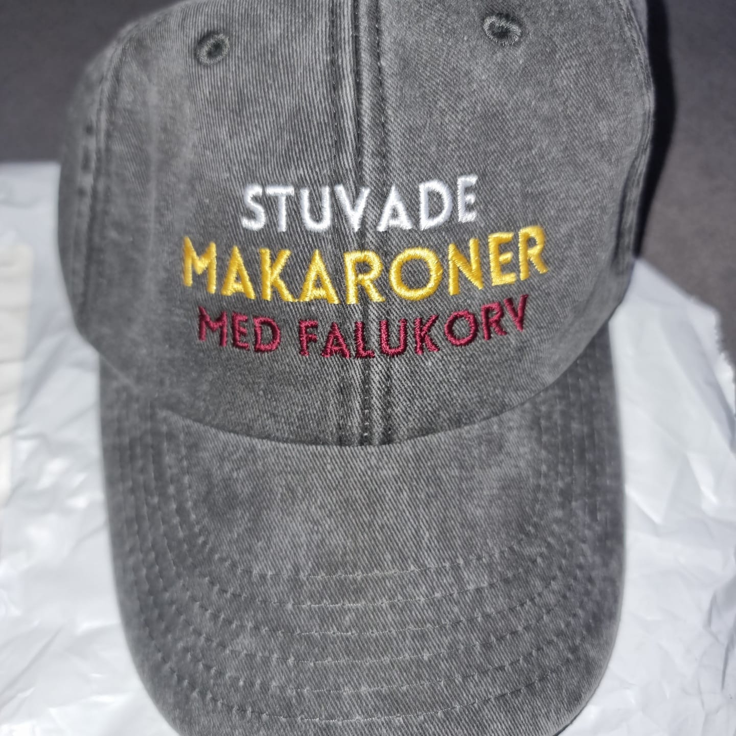 Customer photo review of Stuvade makaroner med falukorv - Vintagekeps