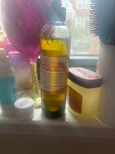 Customer photo review of Herbal Growth Oil