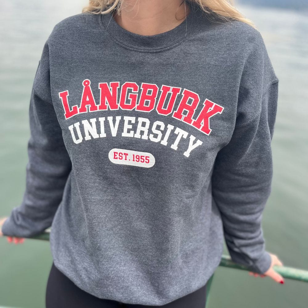 Customer photo review of Långburk University Est. 1955 - Sweatshirt
