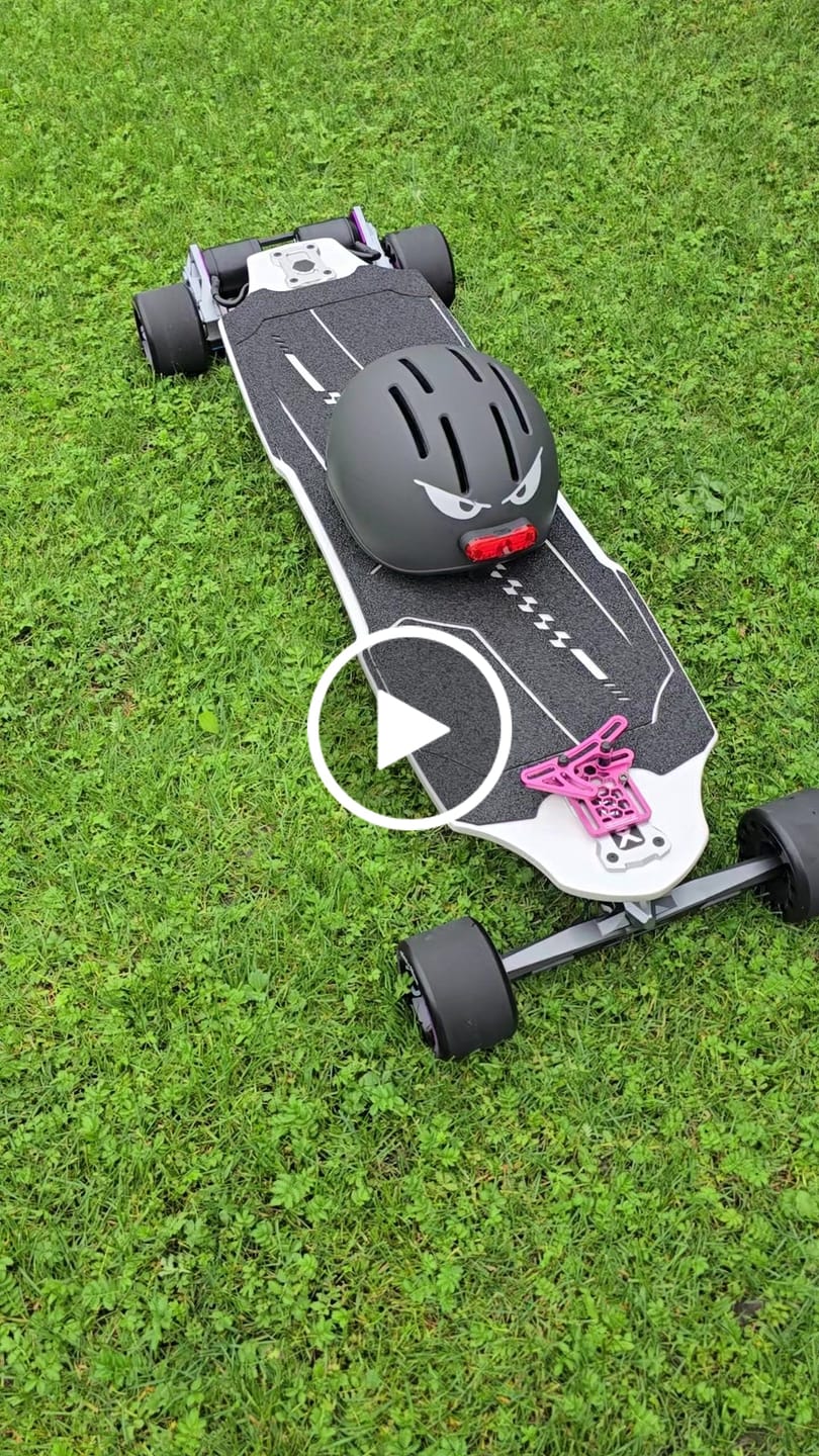 Customer video review of Acedeck® Ares X3 GEAR Electric Skateboard