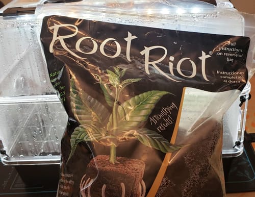 Customer photo review of Root Riot Bag  (100 Cube)