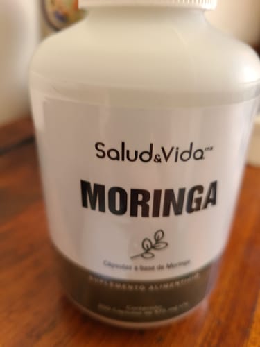 Customer photo review of Moringa Oleifera 1500mg por Porción (3 Cápsulas)