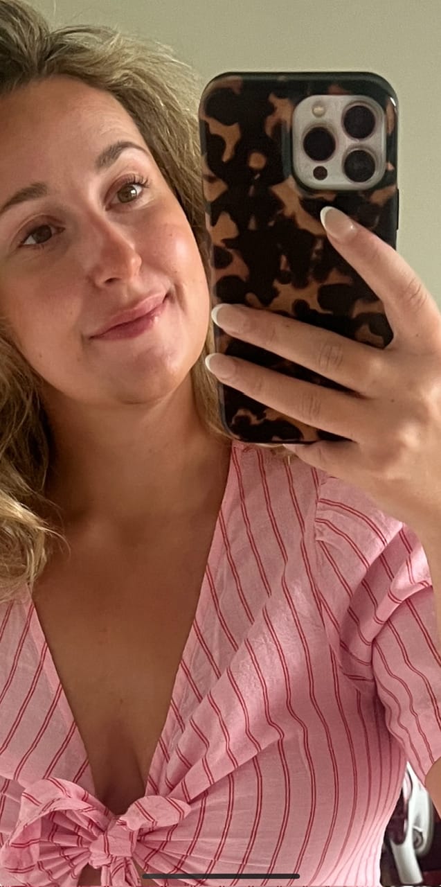 Customer photo review of Tortoise Chic - Tough Phone Case