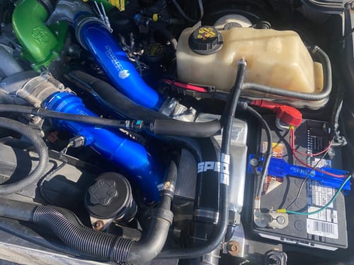 Customer photo review of SPE Motorsport 2011-2023 6.7 Powerstroke Booklung Billet Intercooler