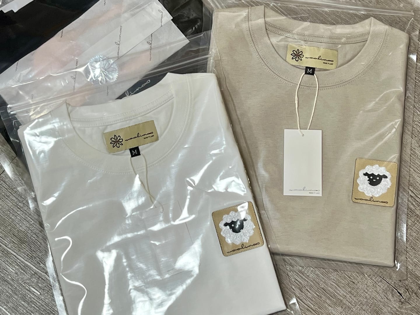 Customer photo review of Woo Tee 重磅SIRO純棉Tee（白色羊）