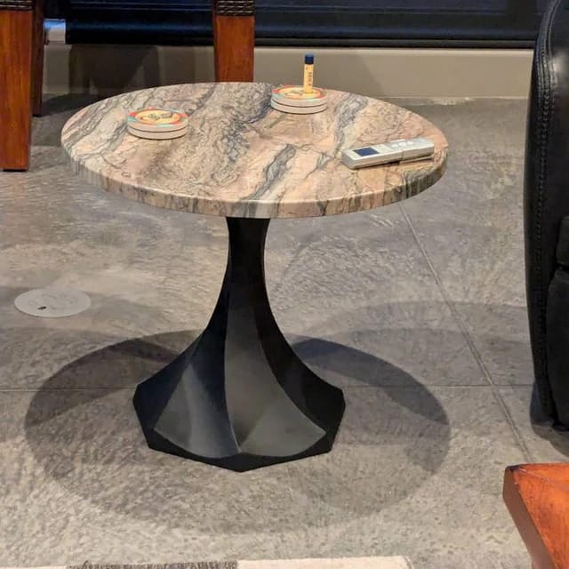 Customer photo review of End Table Base 217 Lithe 20H Modern Tulip Design