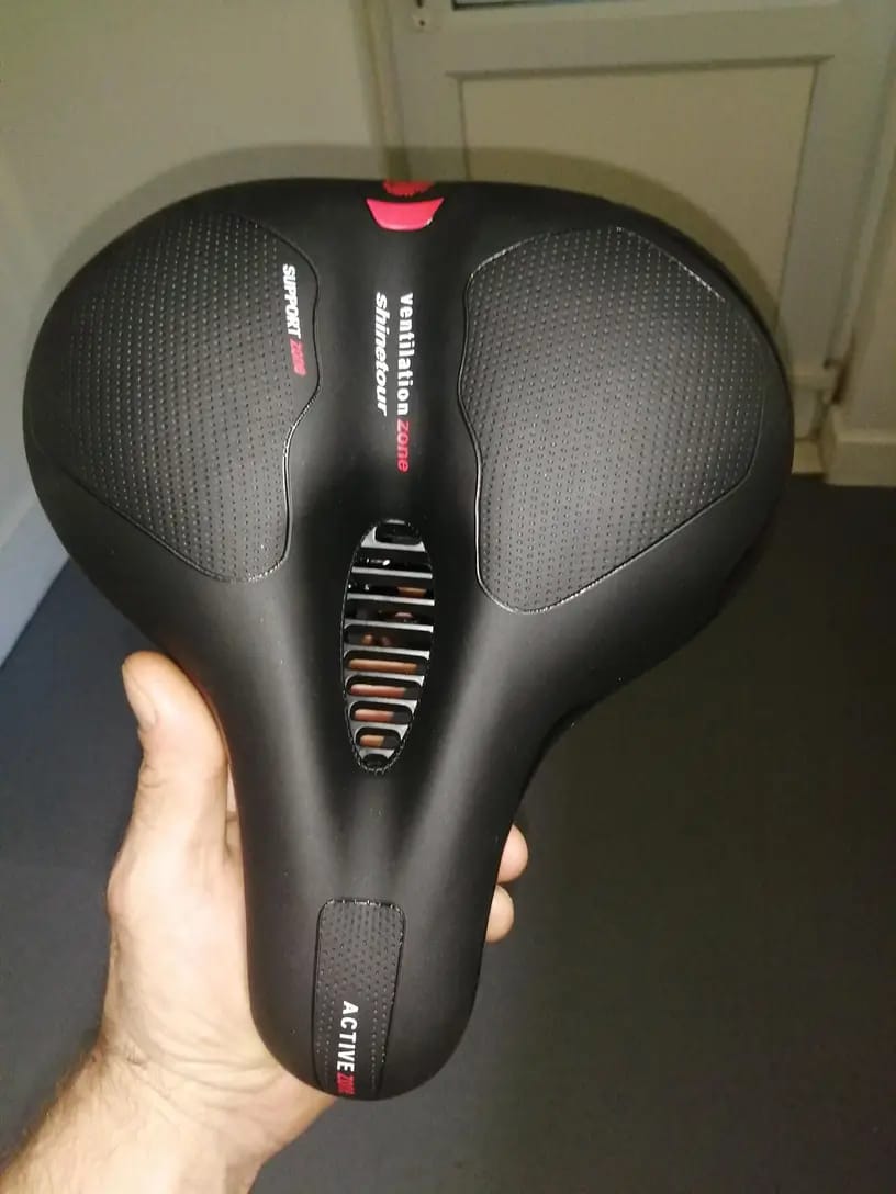 Customer photo review of Selle Confort pour Vélo