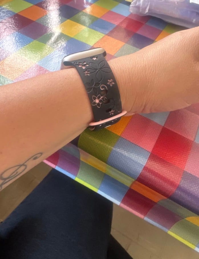 Customer photo review of NEU: Apple Watch Silikonband 'Dianne'