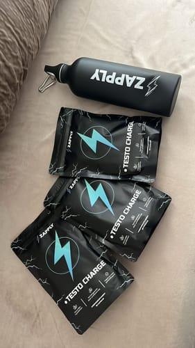 Customer photo review of Testo Charge 90 Capsules +GRATIS E-book