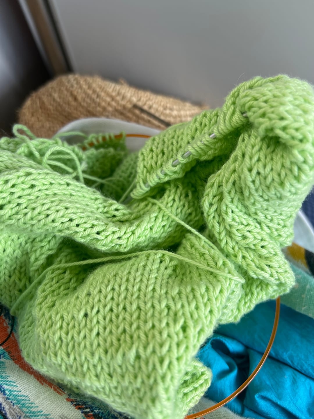 Customer photo review of Wren 8 ply Cotton Fiddlesticks
