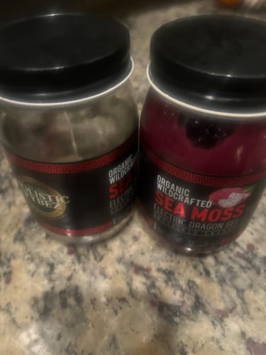 Customer photo review of Electric Dragon Sea Moss Gel