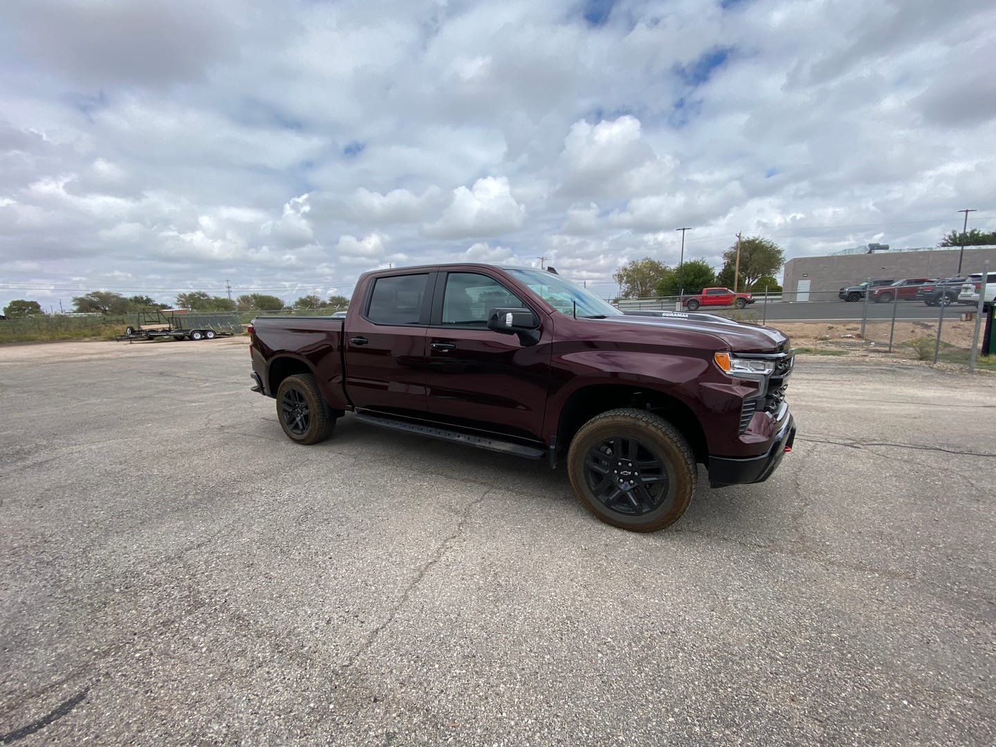 Customer photo review of Glossy Metallic Black Rose Vinyl Wrap