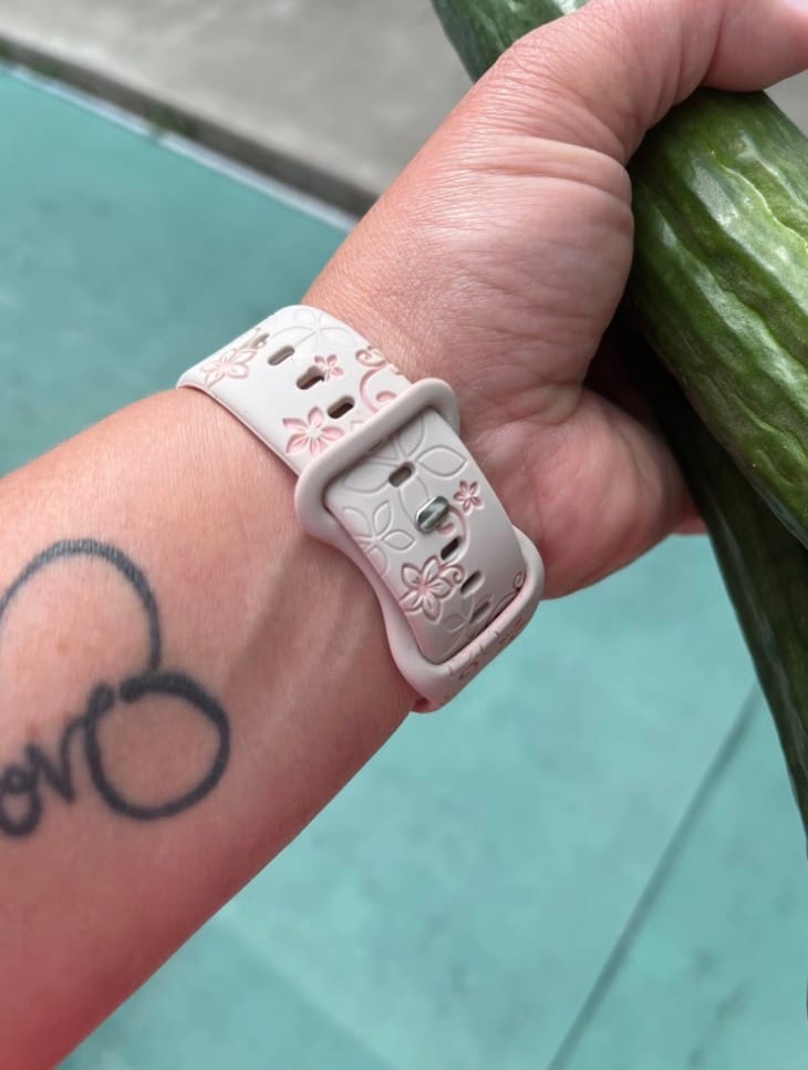 Customer photo review of NEU: Apple Watch Silikonband 'Dianne'