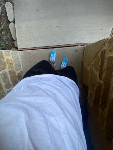 Customer photo review of Men's Blue Psalm 23s