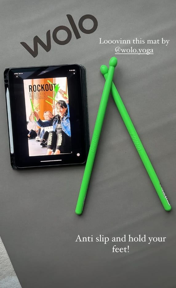 Customer photo review of Away Travel Mat 1.5mm