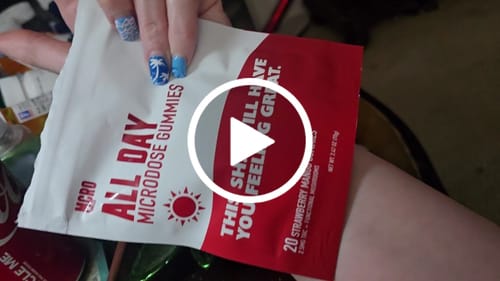 Customer video review of All Day