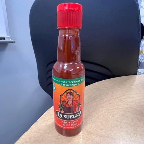 Customer photo review of Traditional Red Hot Sauce 2 Pack