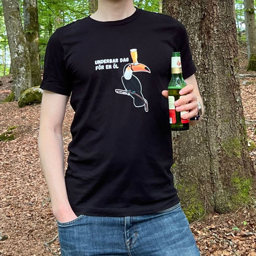Customer photo review of Underbar dag för en öl - T-shirt
