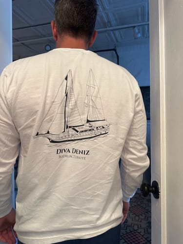 Customer photo review of Custom Digital Boat Artwork