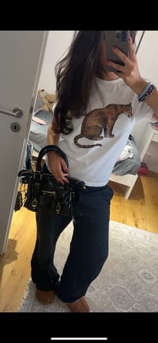 Customer photo review of 'Leopard' baby tee