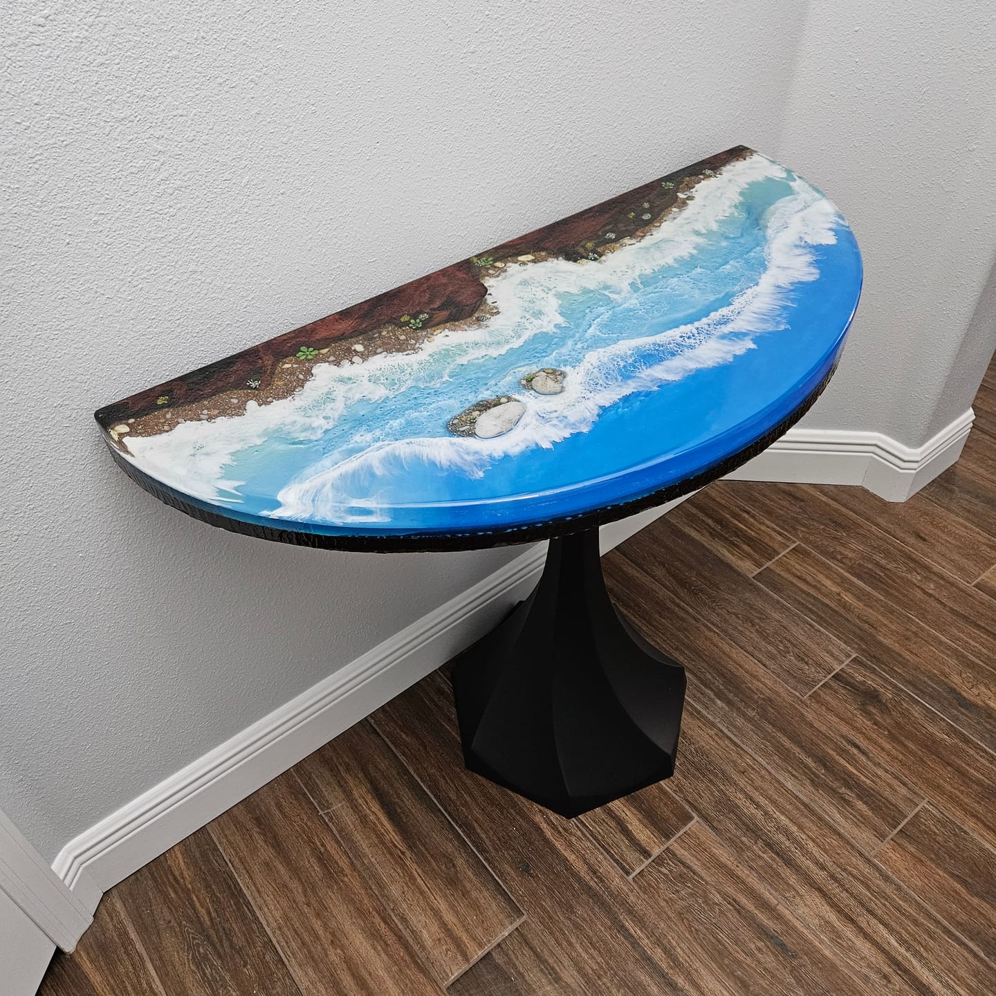 Customer photo review of Table Base 311S Lithe 28H Tulip Legs - Heavy Duty