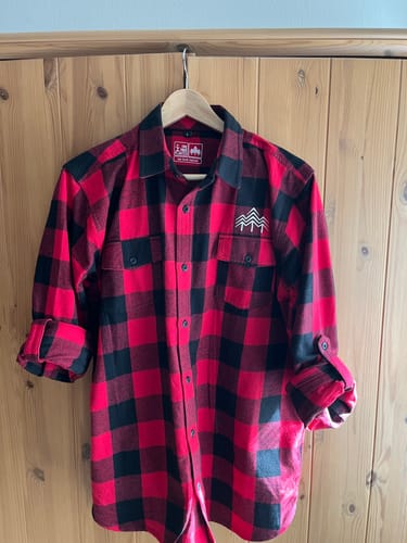 Customer photo review of HOLZBRÜDER® - Unisex Flanellhemd mit Stick