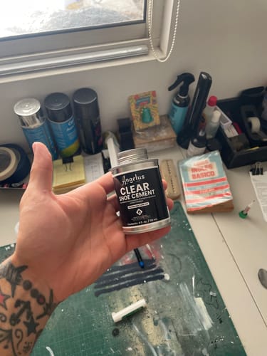 Customer photo review of Pegamento para calzado Angelus (Shoe cement)