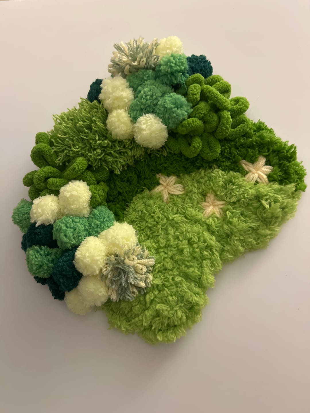 Customer photo review of GREEN OASIS Moss Coaster Kit