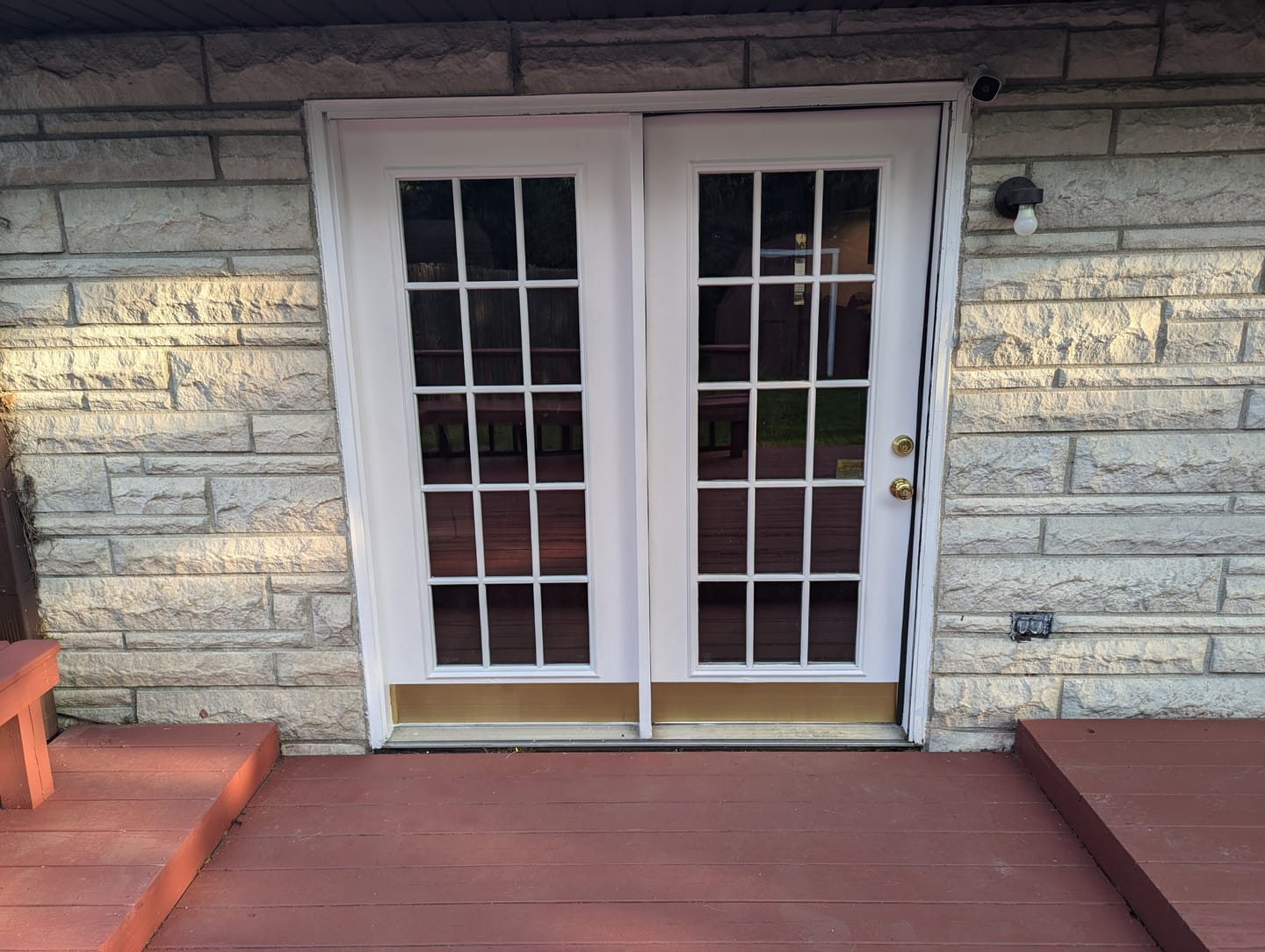 Customer photo review of Full Lite Frame Kit with 15 Grids