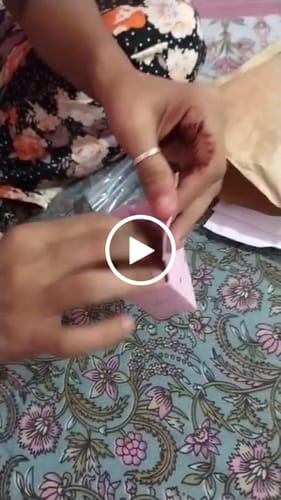 Customer video review of Rose Gold Deer Heart Necklace