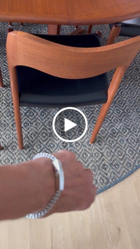 Customer video review of Franco Link ID Urn Bracelet | 4MM