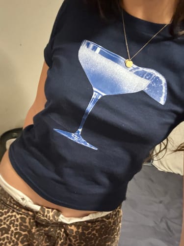 Customer photo review of 'Sweet or Sour' baby tee