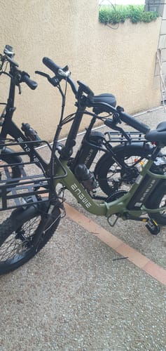 Customer photo review of Engwe L20 SE 250W 20" Foldable Electric Trekking Bike 15.6Ah Step-through E-bike