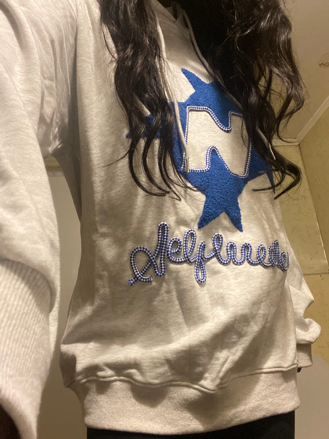 Customer photo review of Aelfric Eden Stellaris Embroidered Hoodie