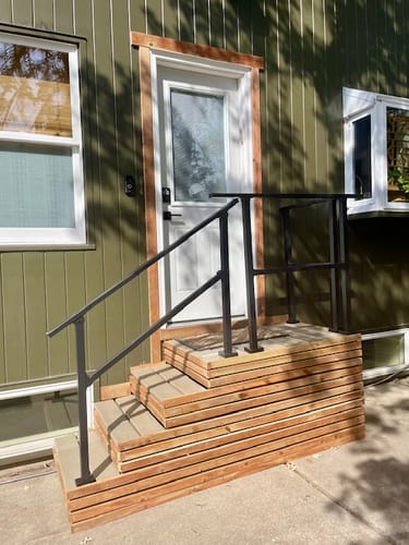 Customer photo review of Horizontal Handrail Kit