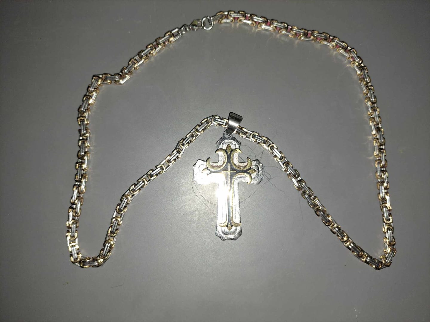 Customer photo review of Collier Croisé de l'Espoir