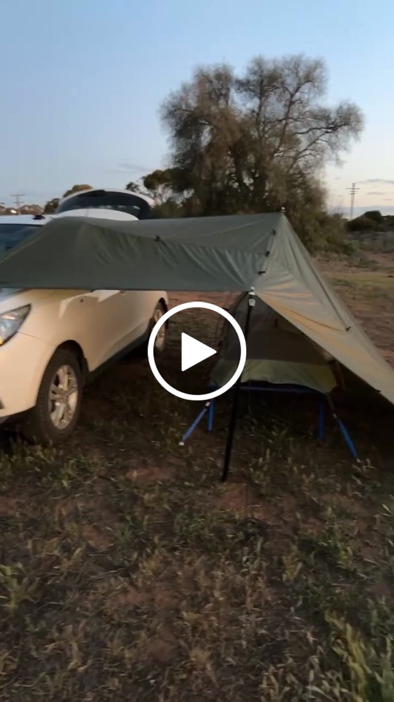 Customer video review of 3m x 4m Lightweight Tarp