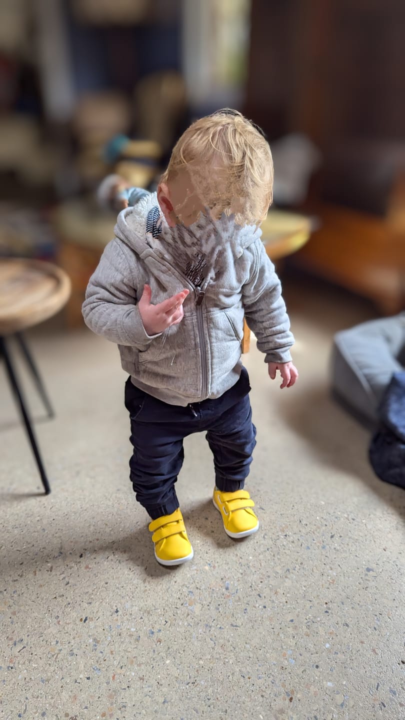 Customer photo review of Kid's Ivy - Barefoot Shoes