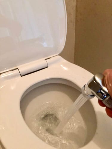 Customer photo review of Handheld Bidet Sprayer