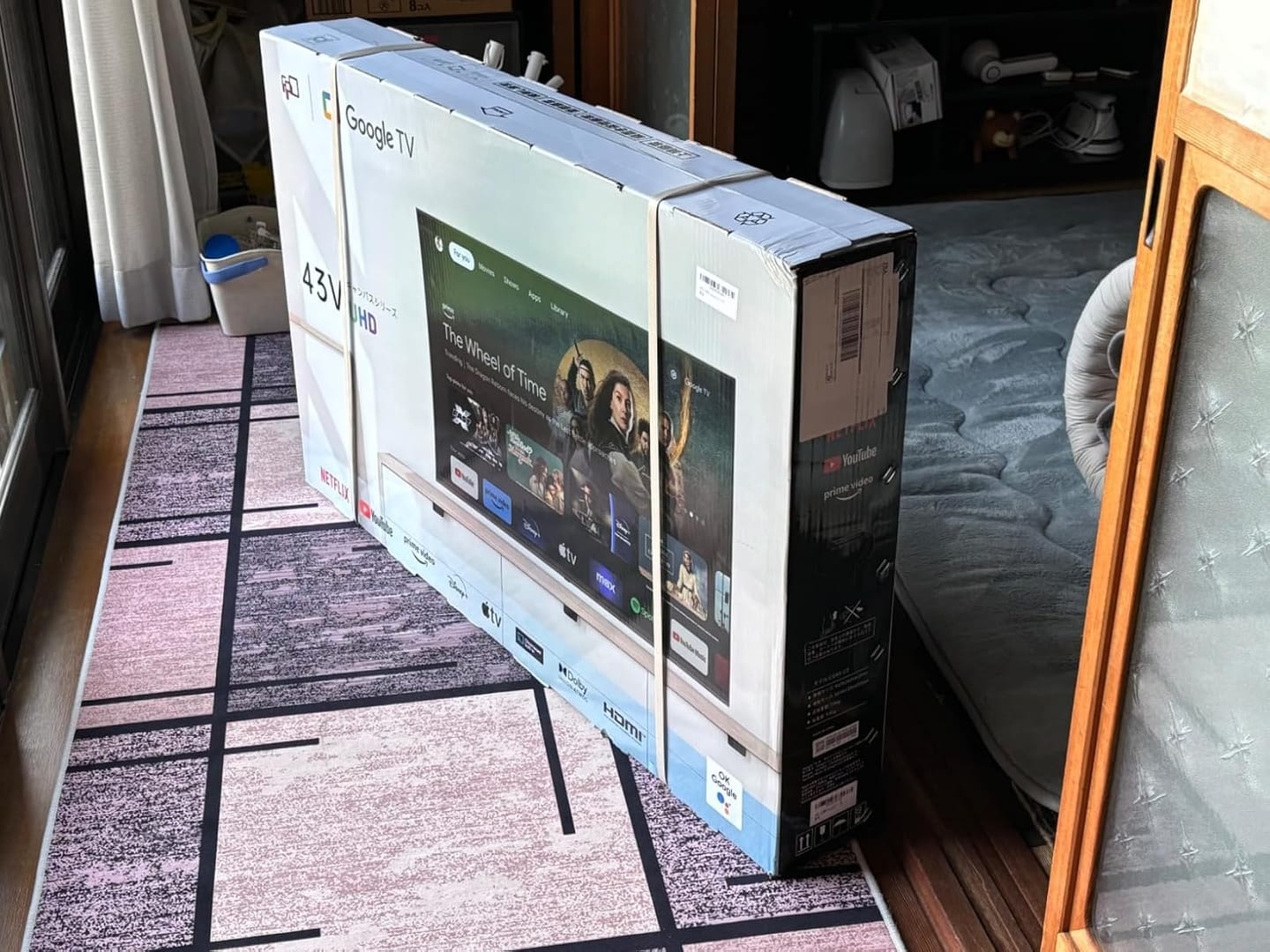 Customer photo review of 43 inch Canvas Series Google TV