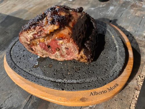Reseña con foto de un cliente sobre Rib Eye Dry Aged