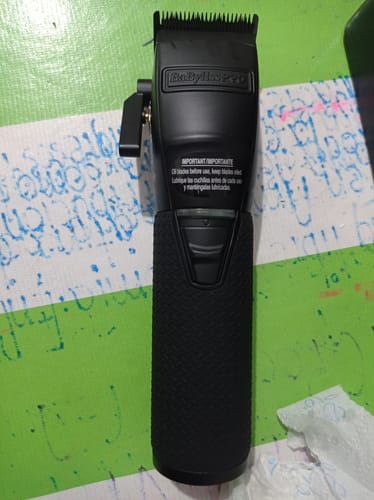 Customer photo review of BaByliss PRO - Clipper Inalámbica Black FX Boost+