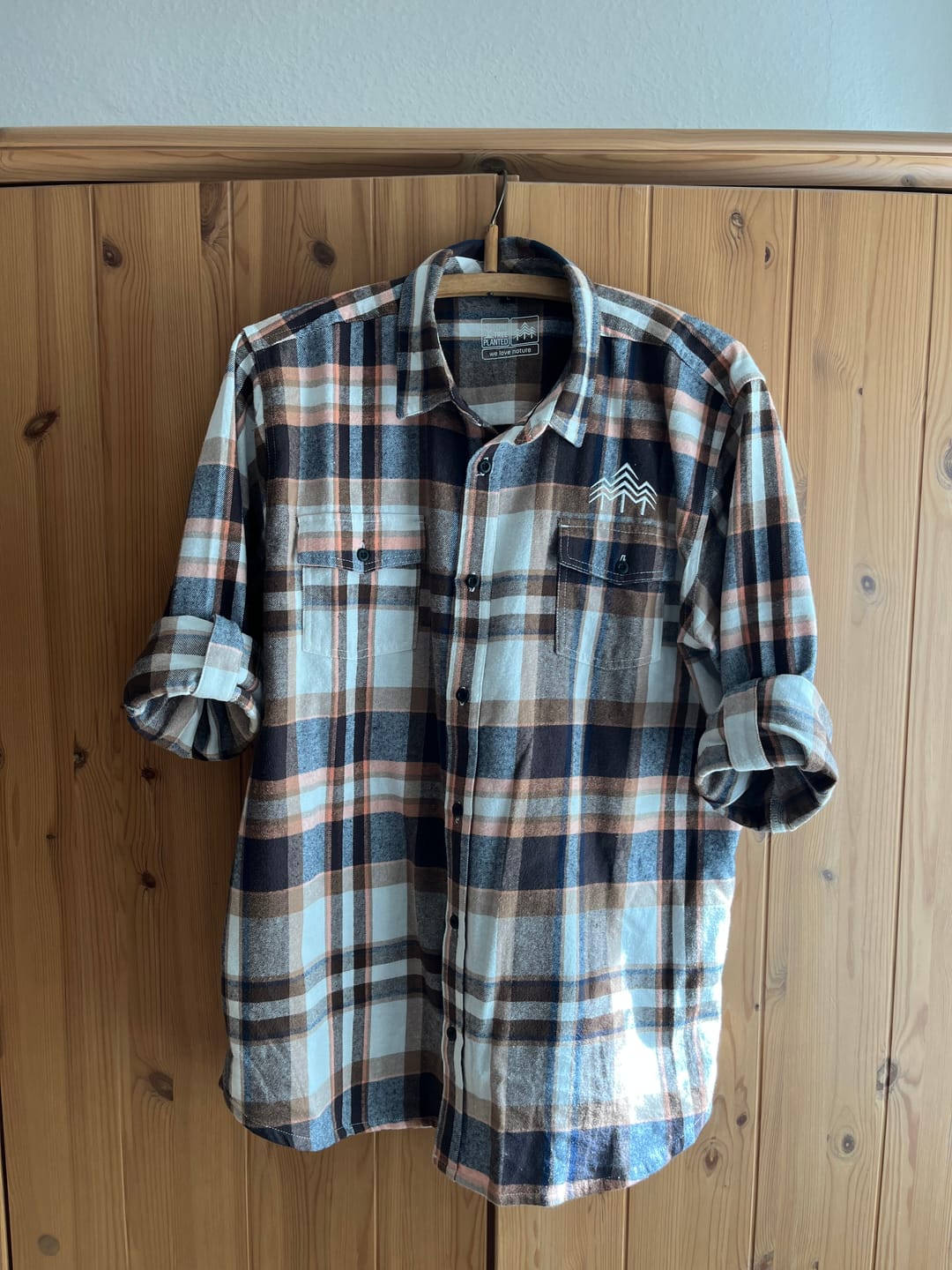 Customer photo review of HOLZBRÜDER® - Unisex Flanellhemd mit Stick