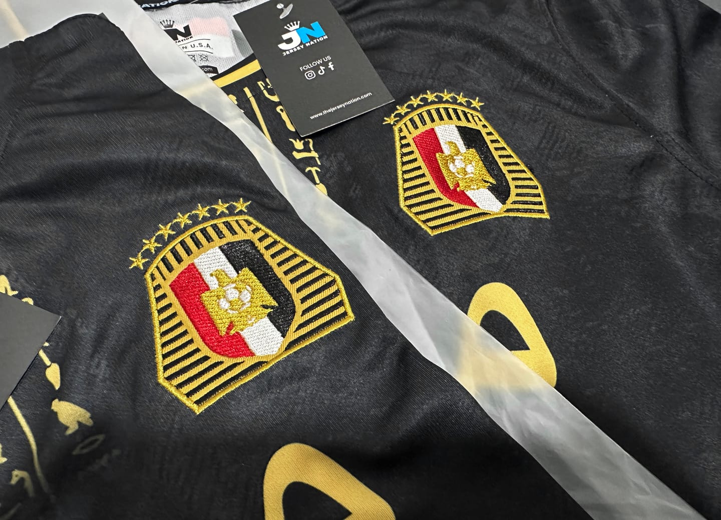 Customer photo review of Egypt Custom Football Jersey