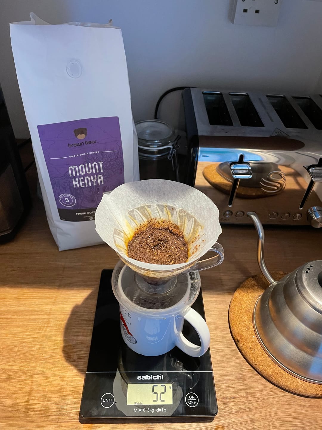 Customer photo review of Kenyan Coffee - Medium Roast - Strength 3 - Mount Kenya