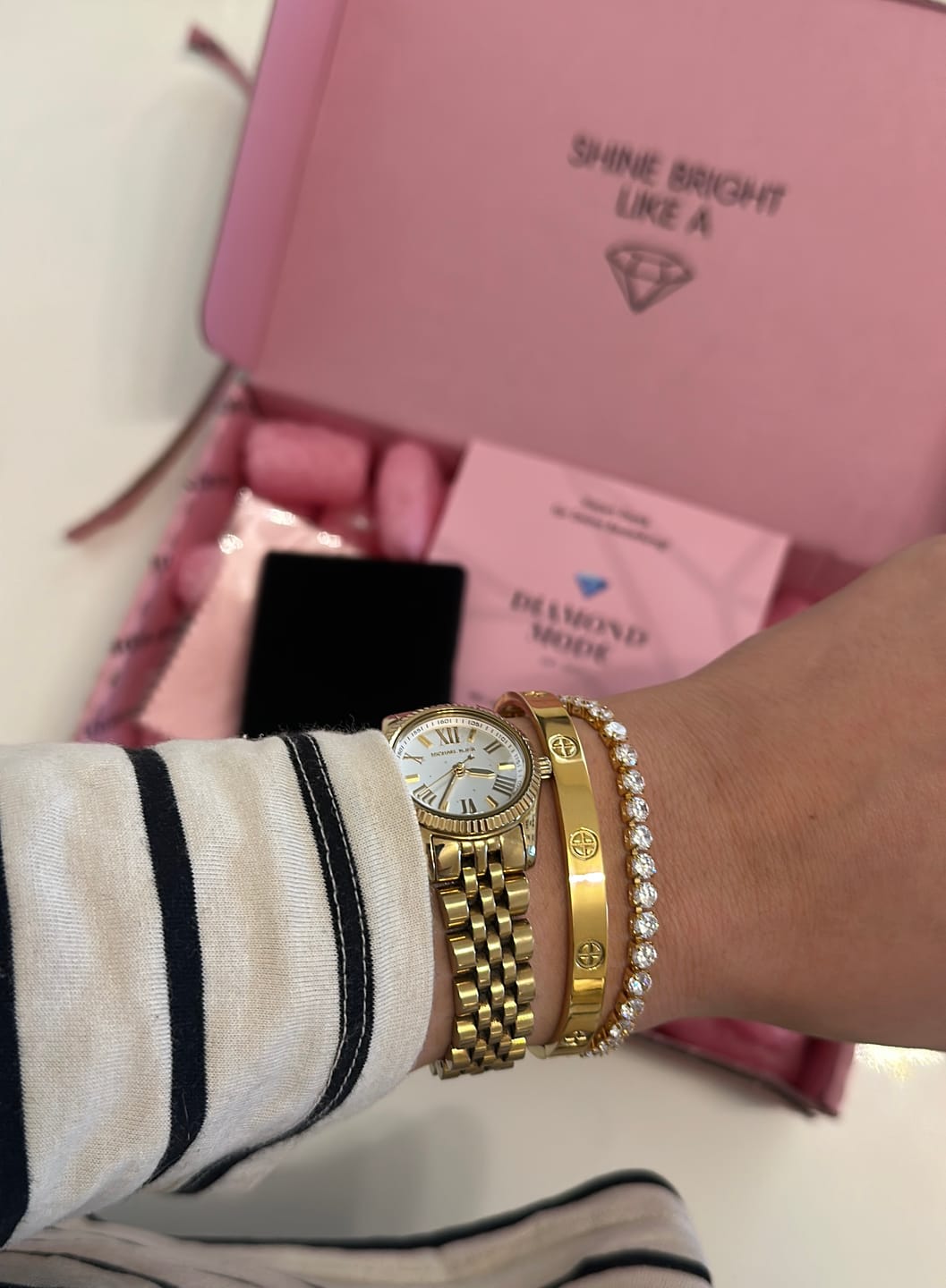 Customer photo review of Luxury Armband | 18K vergoldet