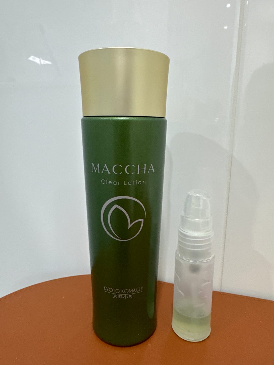 Customer photo review of KYOTO KOMACHI MACCHA Beauty Clear Lotion